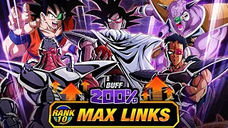 200% LEADER SKILL BUFF! LEVEL 10 LINKS 100% RAINBOW STAR LR TEAM TURLES! (DBZ: Dokkan Battle)