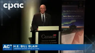 Minister Bill Blair outlines Canada new defence policy the Atlantic Council in D.C. – May 13, 2024