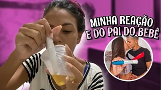 MINHA REAÇÃO + A REAÇÃO DO PAI DESCOBRINDO A GRAVIDEZ | Khayla Lima