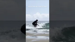 Can You SURF CLOSER To The SAND?!
