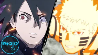 Top 10 Naruto and Sasuke Team-Up Fights