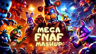 Mega FNAF Mashup  Collab Map (3D AND 2D ANIMATION) OPEN [SFM/BLENDER/C4D/dc2]