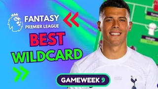 FPL GAMEWEEK 9 BEST WILDCARD | BEST PREMIUM DRAFT?! | Fantasy Premier League Tips 2023/24