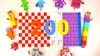 Colourful Numbers Exploring 🌈 BIGGEST NUMBERS 1 to 200 | Learn to Count | Numberblocks