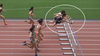 準決・決勝 女子100mH 関東インカレ陸上2022