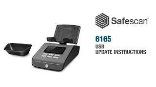 Safescan 6165 USB Update Instructions | English