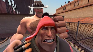 TF2: Saxton Hale in a shellnut (the funny)