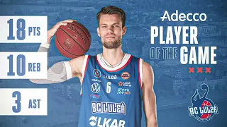 Adecco player of the game vs. Jämtland Basket: Andrew Smith