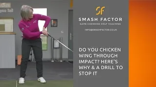 CHICKEN WING golf swing? Why & how to STOP it