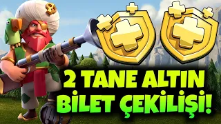 BU DEVİRDE 2 TANE ALTIN BİLET ÇEKİLİŞİ! ( BENCE KAÇMAZ) CLASH OF CLANS