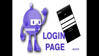 login page in maui.net simple designe