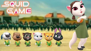 My Talking Tom Friends - SQUID GAME COMPILATION