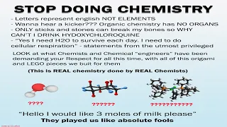 STOP DOING CHEMISTRY