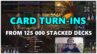 [PoE] Card turn-ins from 125 000 Stacked Decks - Stream Highlights #533