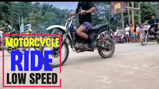 How To Ride A Motorcycle Slowly / Slow Speed Control / Motorcycle Slow Race 2020 Video