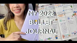 My 2022 Bullet journal : เปิดสมุดบูโจ ทำไมถึงทำ มันดียังไง productive จริงมั้ย