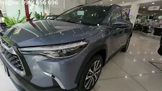 Cập nhật mới nhất chương trình K/m, giá lăn bánh Toyota Corolla Cross 2023 trong T7|Hỗ trợ 50% LPTB|