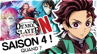 QUAND Sortira la SUITE de DEMON SLAYER sur NETFLIX ?