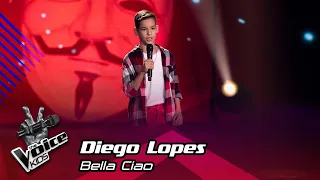 Diego Lopes - "Bella Ciao" | Blind Audition | The Voice Kids Portugal