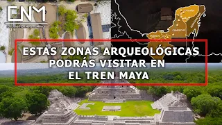 Así es la ruta arqueológica del Tren maya que podrás visitar a partir de diciembre del 2023