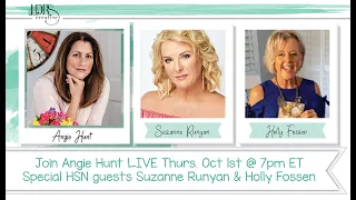 LIVE with HSN guests Suzanne Runyan and Holly Fossen