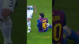 The days Real Madrid tried to kill Lionel Messi 😲😱 #shorts #messi