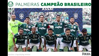 Palmeiras Campeão do Campeonato Brasileiro 2022 - Campanha Completa