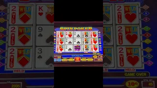 Spin Poker - Did I hit 4 Deuces on my last hand??? Playing Deuces Wild 9 lines max bet.