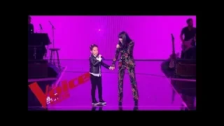 Maître Gims - Est-ce que tu m'aimes | Jenifer et Natihei The Voice Kids France 2019