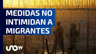 La orden ejecutiva del gobierno estadunidense no intimida a migrantes