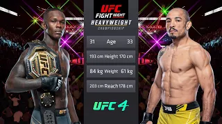 Israel Adesanya vs Jose Aldo Full Fight - UFC Fight Of The Night