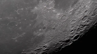 Crystal Clear 4K Moon Passage at f=12.000 mm with Celestron 14" EdgeHD and Baader FFC