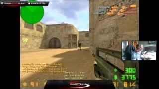 n0thing cs 1.6 famas/knife ace + shirt removal (funny)