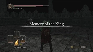 Dark Souls 2 - Crown of the Sunken King - How to Access the Memory of the King