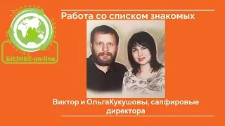 Работа со списком знакомых. Кукушовы Виктор и Ольга