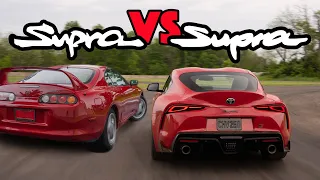 1993 Supra vs 2020 Supra Review - Is The A90 A True Toyota Supra Successor?