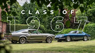 Class of 1967 | Shelby Mustang GT500 vs Ferrari 275 GTB/4 | Supercar Driver | 4K