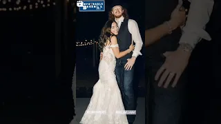 Dodgers pitcher Dustin May wedding dance photos 🎊 Congrats to newlyweds Mr. & Mrs. May! 🤙#dodgers