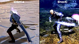 Dmc Devil May Cry Vs DMC 4 | Vergil Comparison