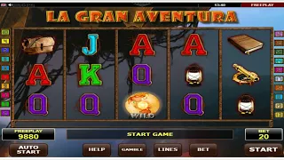 La Gran Aventura Free play at Casino Zimbabwe