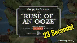 Cuphead IL Speedrun: Goopy LeGrande (Ruse of an Ooze)