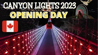🇨🇦2023 Canyon Lights: at Capilano Suspension Bridge | North Vancouver, BC, Canada| November 17, 2023