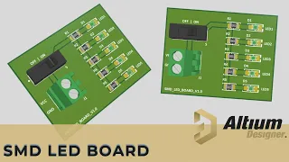 PCB Design with Altium: SMD LED BOARD | Altium Designer ile PCB Tasarım: SMD Led Kartı