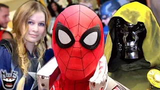 SPIDER-VERSE & AVENGERS Take COMIC CON Invasion!! Ft. DRAGONCON, SPIDER-MAN & BATMAN!!