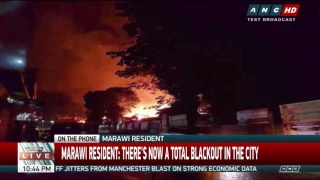 WATCH: Shots heard amid live interview of Marawi resident