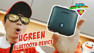 Ugreen Bluetooth 5.0 Receiver Transmitter // Father Son Review // Connects to 2 Wireless Headphones