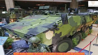 South Korea readies 120 mm self-propelled mortar system for production