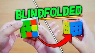 How to solve a 3x3 Rubik's Cube BLINDFOLDED! OLD POCHMANN(Beginners) Method| Easiest Tutorial!