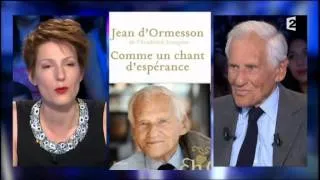 Jean d'Ormesson On n'est pas couché 14 juin 2014 #ONPC