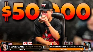 POCKET KINGS on a $100/$100 Livestream! | Poker Vlog #245